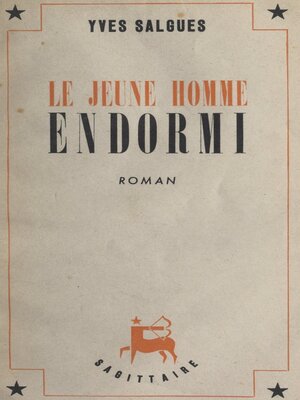 cover image of Le jeune homme endormi